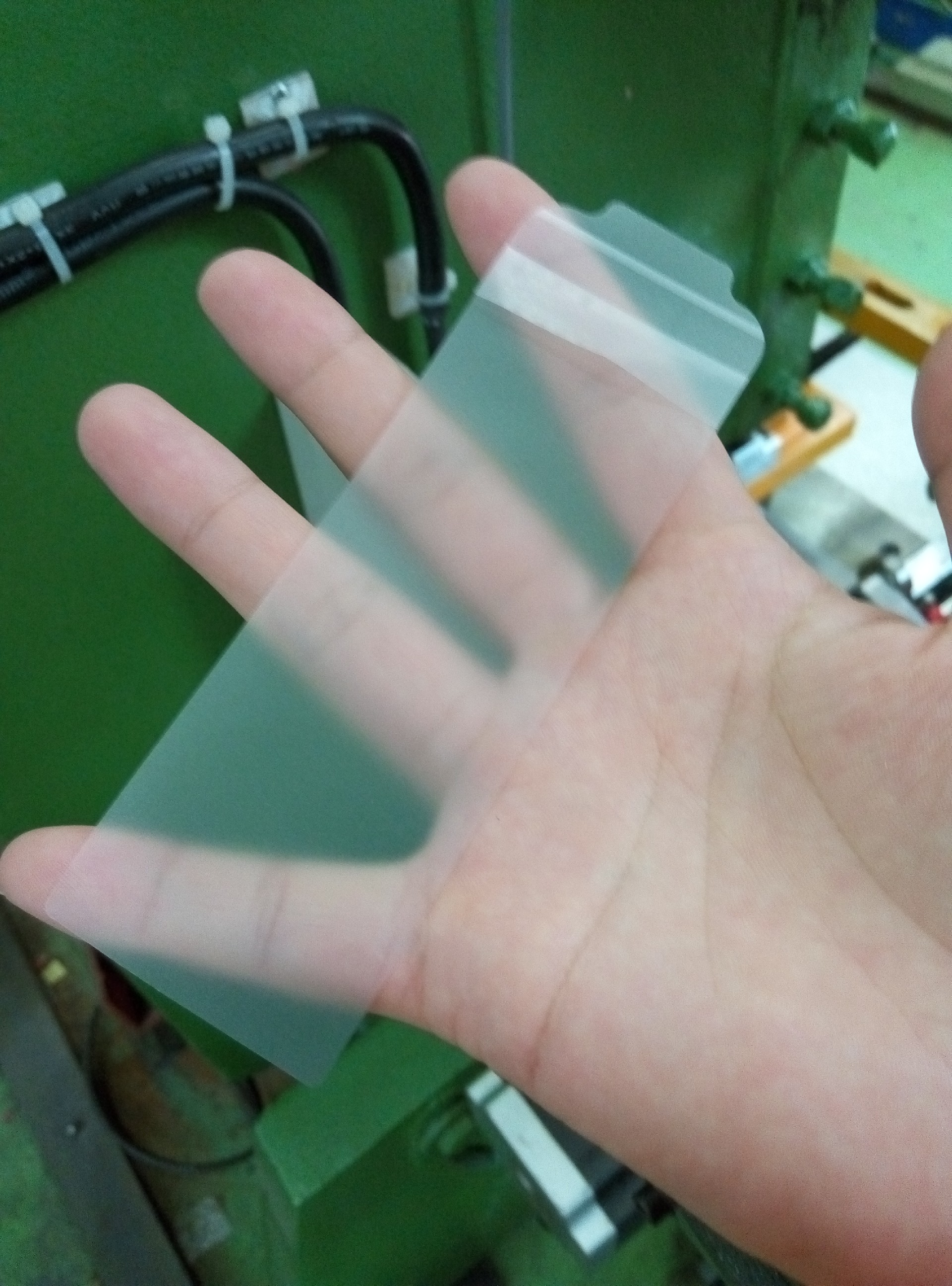 保護膜沖壓設備案例
